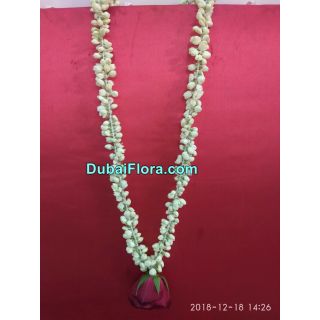 Jasmine Garland with Rose