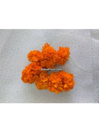 Fresh Orange Marigold Strings (Genda Gende Ki Ladi Lari)