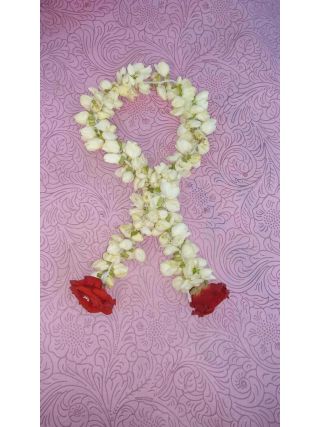 Fresh Jasmine & Rose Kangan Bracelet – 2 pieces for Weddings & Celebrations in Dubai