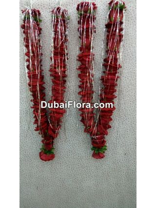Pair of Red Roses Garland