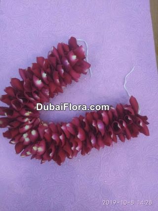 Rose Petal Garland (Gajra) For Hair
